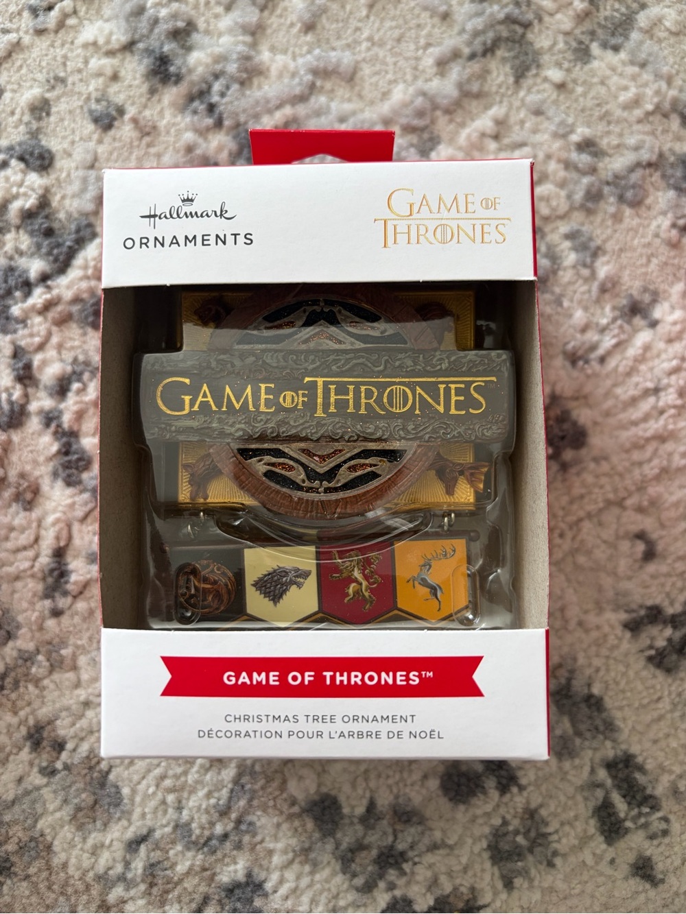 Hallmark game of thrones ornament